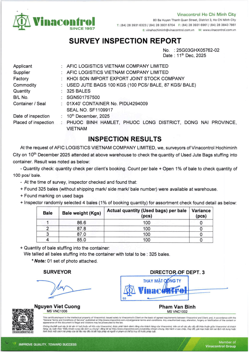 Vinacontrol Kiểm Định — 4